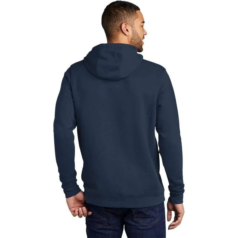 Copy Nike Men's Navy Blue Small Hoodie Pullover Sweatshirt With Pocket K1115